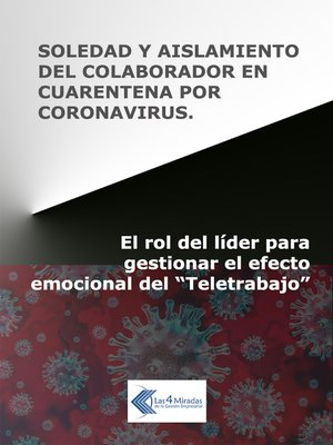 cover image of Soledad y aislamiento del colaborador en cuarentena por coronavirus